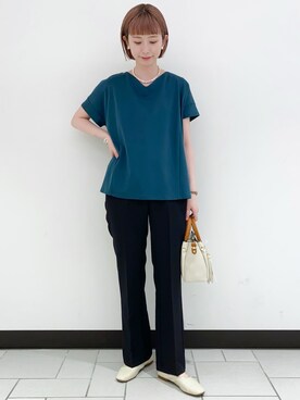 R i oさん（レディース・160cm）の夏コーディネート