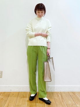 R i oさん（レディース・160cm）の冬コーディネート