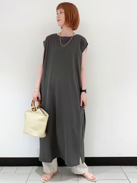 R i oさん（レディース・160cm）の夏コーディネート