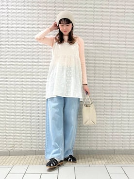 R i oさんの（URBAN RESEARCH DOORS | アーバンリサーチドアーズ）を使ったコーディネート