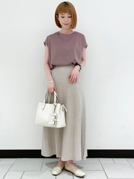 R i oさん（レディース・160cm）の夏コーディネート