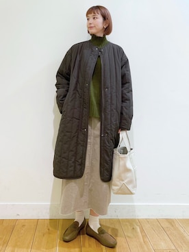 R i oさん（レディース・160cm）の冬コーディネート