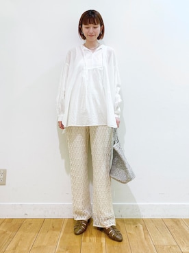 R i oさん（レディース・160cm）の夏コーディネート