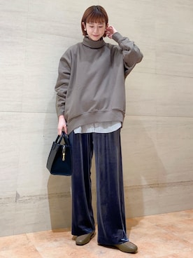 R i oさん（レディース・160cm）の秋コーディネート