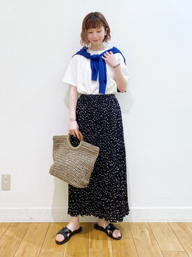 R i oさん（レディース・160cm）の春コーディネート