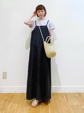 R i oさん(レディース・160cm)の夏コーディネート