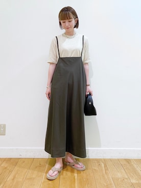 R i oさん（レディース・160cm）の夏コーディネート