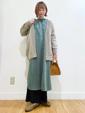 R i oさん（レディース・160cm）の秋コーディネート