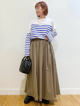 R i oさん（レディース・160cm）の秋コーディネート