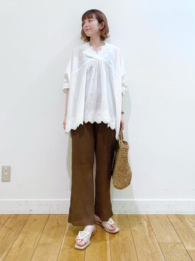 R i oさん(レディース・160cm)の夏コーディネート