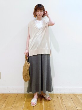 R i oさん（レディース・160cm）の夏コーディネート