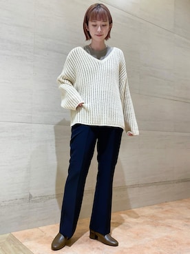 R i oさん（レディース・160cm）の秋コーディネート