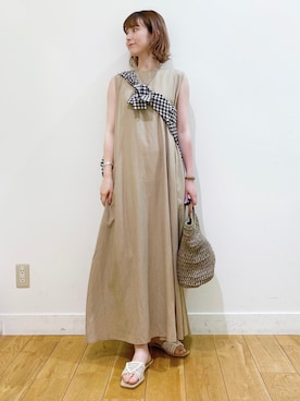 R i oさん（レディース・160cm）の夏コーディネート