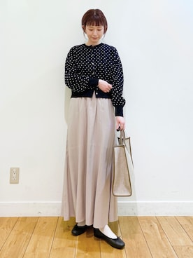 R i oさん（レディース・160cm）の冬コーディネート