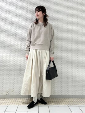 R i oさん（レディース・160cm）の冬コーディネート