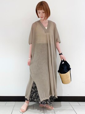 R i oさん(レディース・160cm)の夏コーディネート