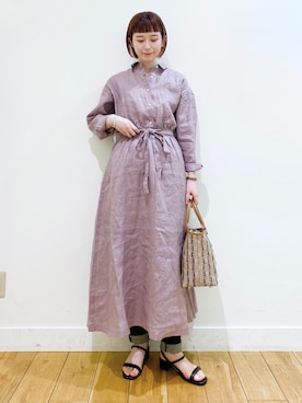 R i oさん（レディース・160cm）の春コーディネート