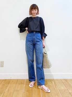 R i oさん（レディース・160cm）の夏コーディネート