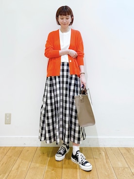 R i oさん（レディース・160cm）の春コーディネート