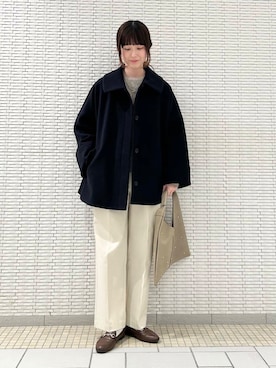 「アーバンリサーチドアーズ」｜R i oさん（レディース・160cm）の冬コーディネート