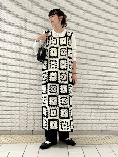 little cotton clothes 2024AW パッチワークワンピース little cotton clothes 2024AW パッチワークワンピース