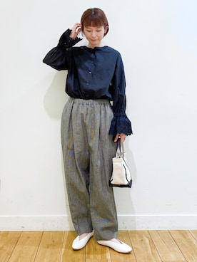 R i oさん（レディース・160cm）の春コーディネート