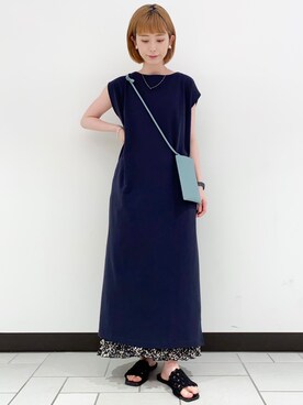 R i oさん（レディース・160cm）の夏コーディネート