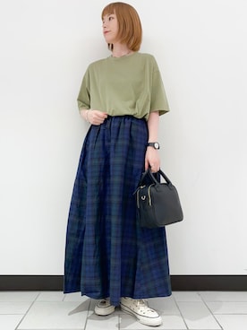 R i oさん（レディース・160cm）の夏コーディネート