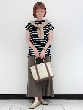 R i oさん（レディース・160cm）の秋コーディネート