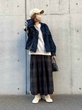 R i oさん(レディース・160cm)の冬コーディネート