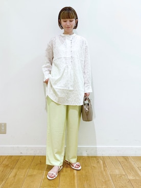 R i oさん（レディース・160cm）の夏コーディネート