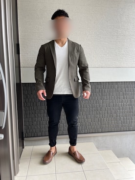 「NANO universe（ナノユニバース）のアイテム」を使った、うぉーりー。さん（メンズ・171cm）の春コーディネート