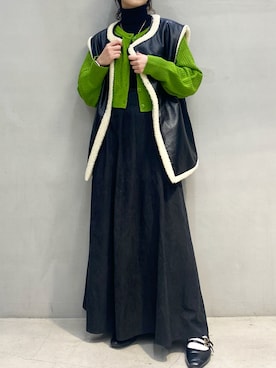 ハルカさん（レディース・163cm）の冬コーディネート