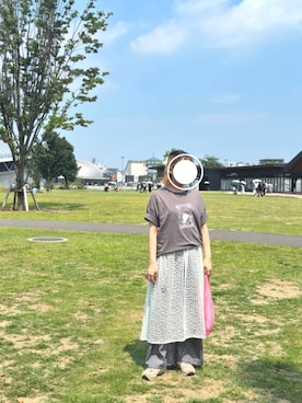 「Samansa Mos2（サマンサ モスモス）のアイテム」を使った、ｱｰﾁｬﾝさん（レディース・160cm）の夏コーディネート