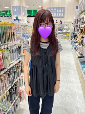 「BEAMS」｜🫧さん（レディース・159cm）の夏コーディネート