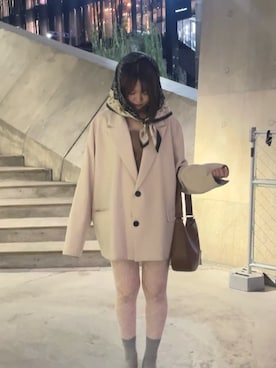 「アイテム（ソックス/靴下）」を使った、sayaさん（レディース・158cm・20代）の秋コーディネート