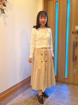 「MISCH MASCH（ミッシュマッシュ）のアイテム」を使った、perfectcolorsさん（レディース・163cm）の秋コーディネート