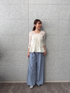 「アイテム（アンサンブル）」を使った、Norimiさん（レディース・160cm）の春コーディネート