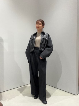 Norimiさん(レディース・160cm)の冬コーディネート