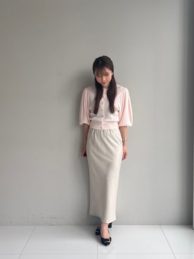 「cloenc（クロエンス）のアイテム（トップス）」を使った、Norimiさん（レディース・160cm）の春コーディネート