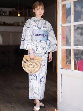 utataneスタッフさん（レディース・160cm）の夏コーディネート