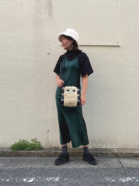 「diesel福岡」｜Ak◡̈⃝♩さん（レディース・163cm）の夏コーディネート