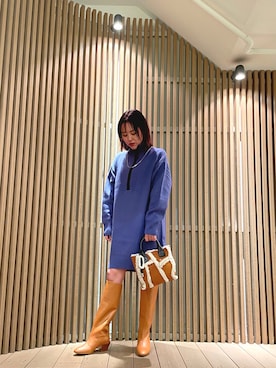 「diesel福岡」｜Ak◡̈⃝♩さん（レディース・163cm）の秋コーディネート