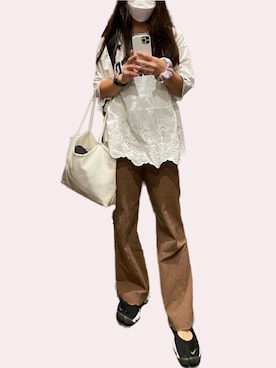 「仕事コーデ」｜Mipahinaさん（レディース・156cm）の秋コーディネート