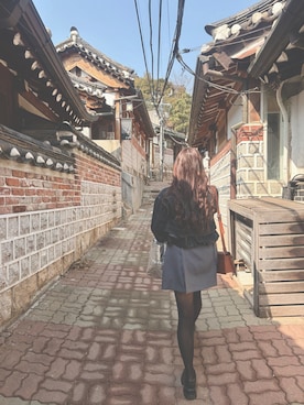 「MARY QUANT（マリークワント）のアイテム」を使った、ちゃんしさん（レディース・159cm）の春コーディネート