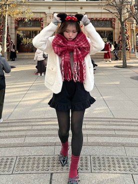 una.さん（レディース・148cm）の冬コーディネート