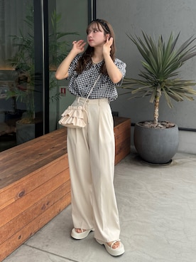 「アイテム（シューズ）」を使った、una.さん（レディース・148cm・20代）の夏コーディネート