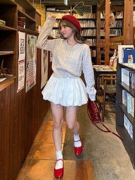 「アイテム（パンプス）」を使った、una.さん（レディース・148cm・20代）の秋コーディネート