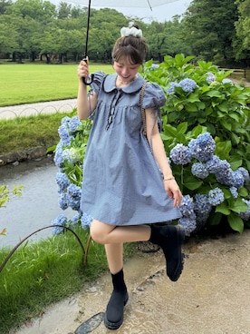 「SESTO（セスト）のアイテム」を使った、una.さん（レディース・148cm）の夏コーディネート