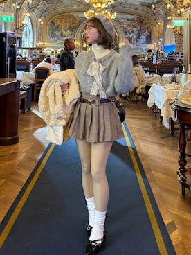 una.さん（レディース・148cm）の冬コーディネート